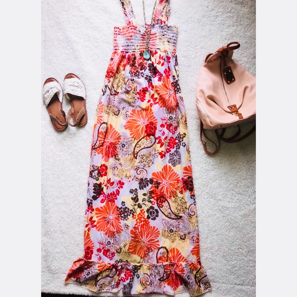 Spring maxi dress